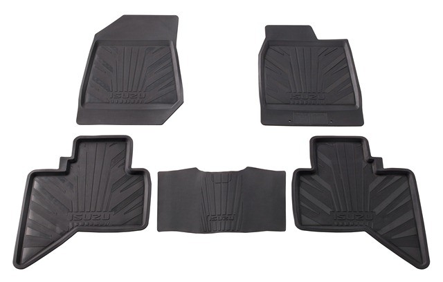 Rubber Floor Trays: Front & Rear  -  5867605361